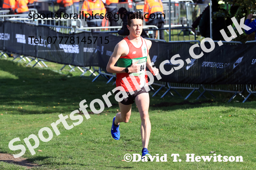 Junior Mens 2025 National Cross Country Relays, Berry Hill Park, Mansfield. Photo: David T. Hewitson/Sports for All Pics